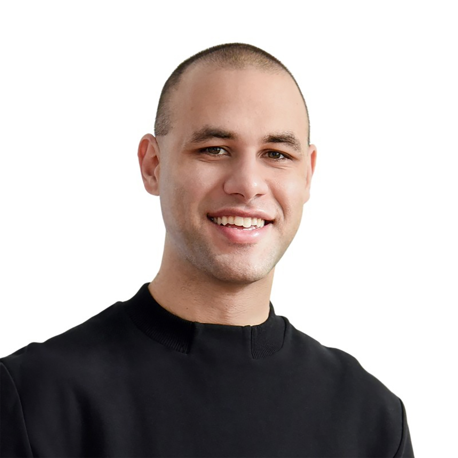 headshot of man smiling