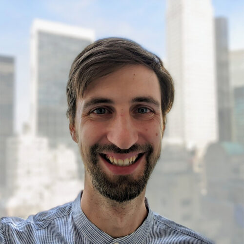 headshot of man smiling