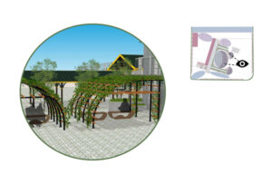 class proposal for more nature and shade that serves multiple functions, Murray Hill, Queens, 2023