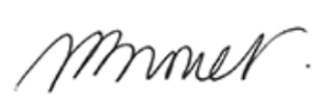 Frances Bronet Signature