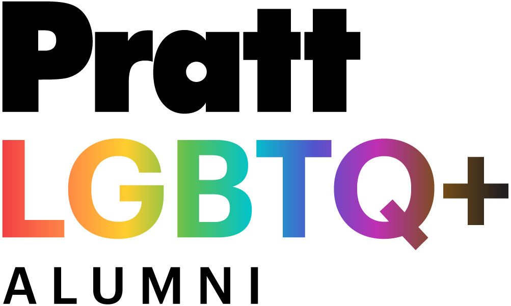 Pratt LGBTQ+ Alumni Affinity Group Logo