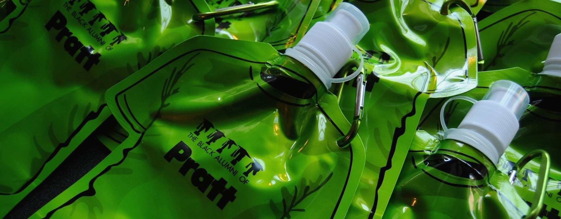 Green Water Bottles or Pouches