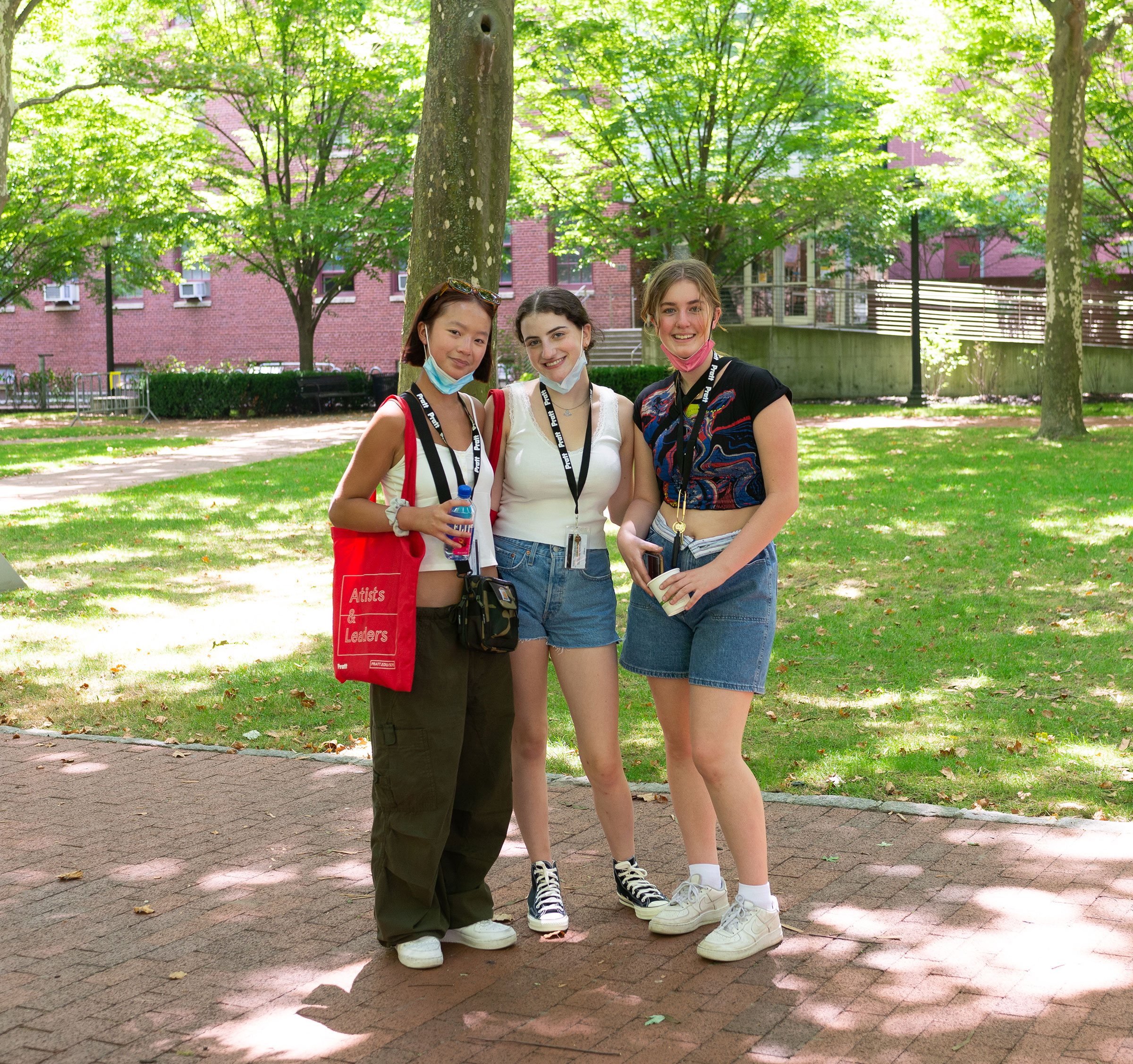 The 2022 PreCollege Orientation on the Brooklyn campus (photo by Fiona Veronique)