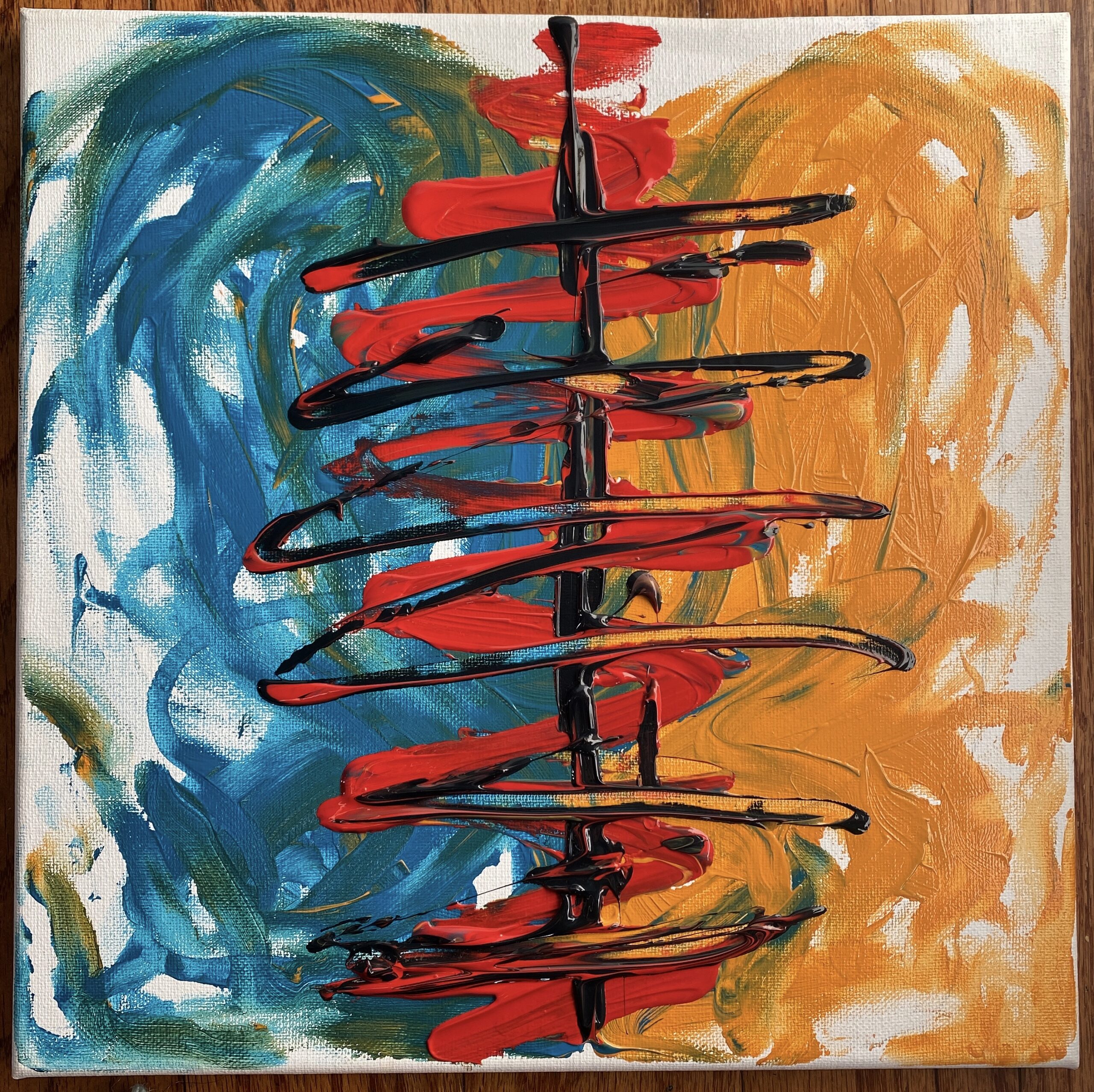 image of artwork produced using bilateral method