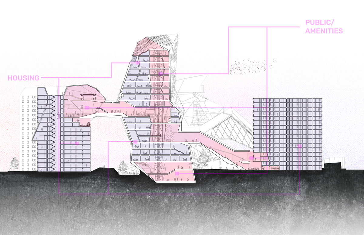 Radical Crystallization section drawing