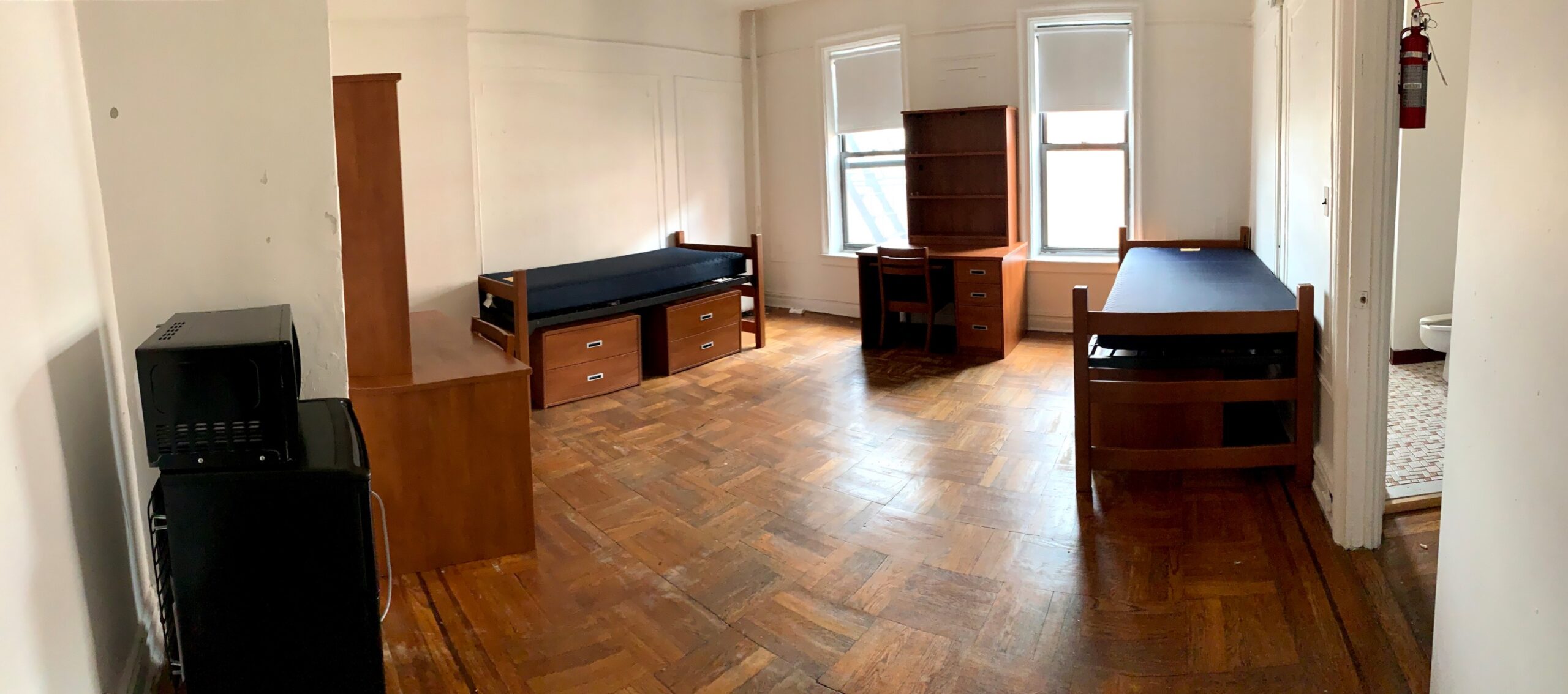 Esther Lloyd-Jones Hall's double rooms.