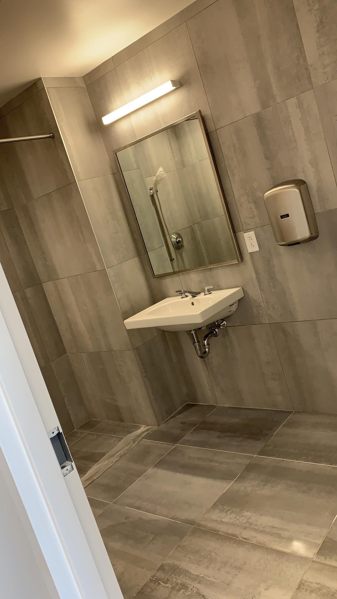 Image of Emerson Place showers.