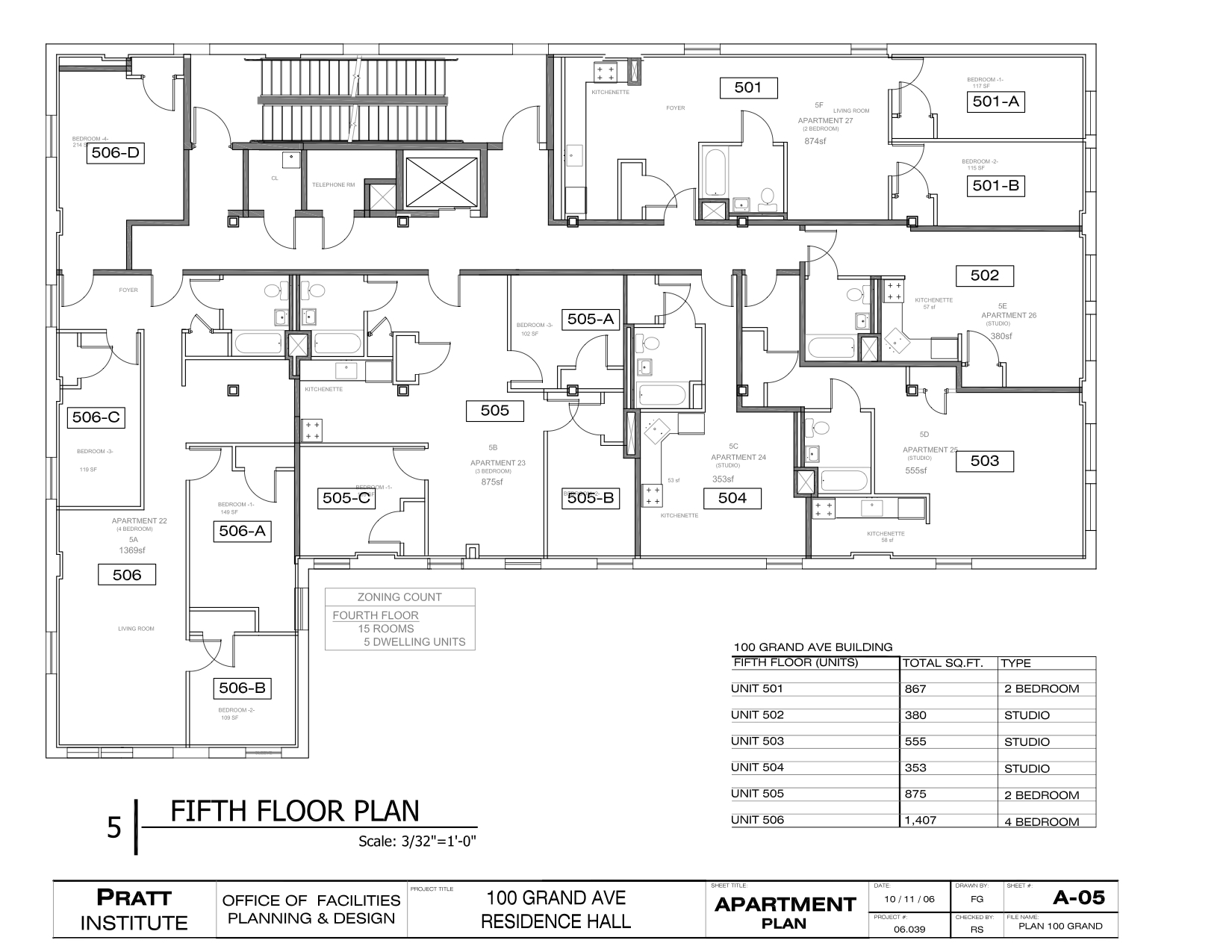 Grand Avenue Residence's floorplan 5.