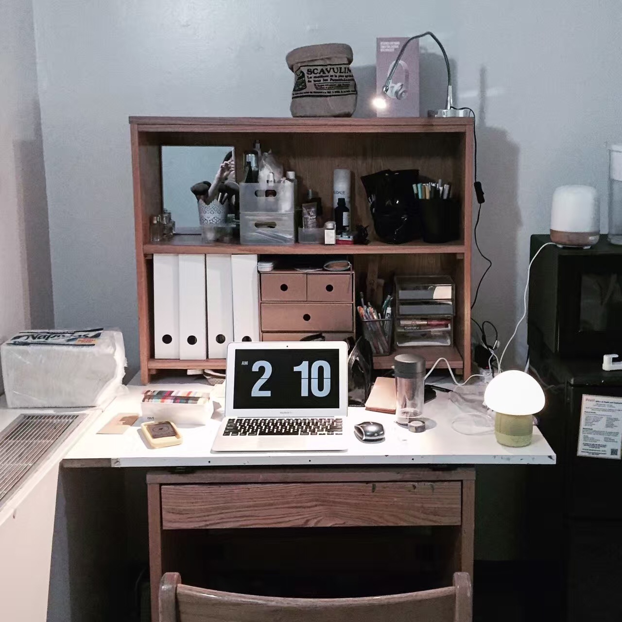 Leo J. Pantas Hall's desks.