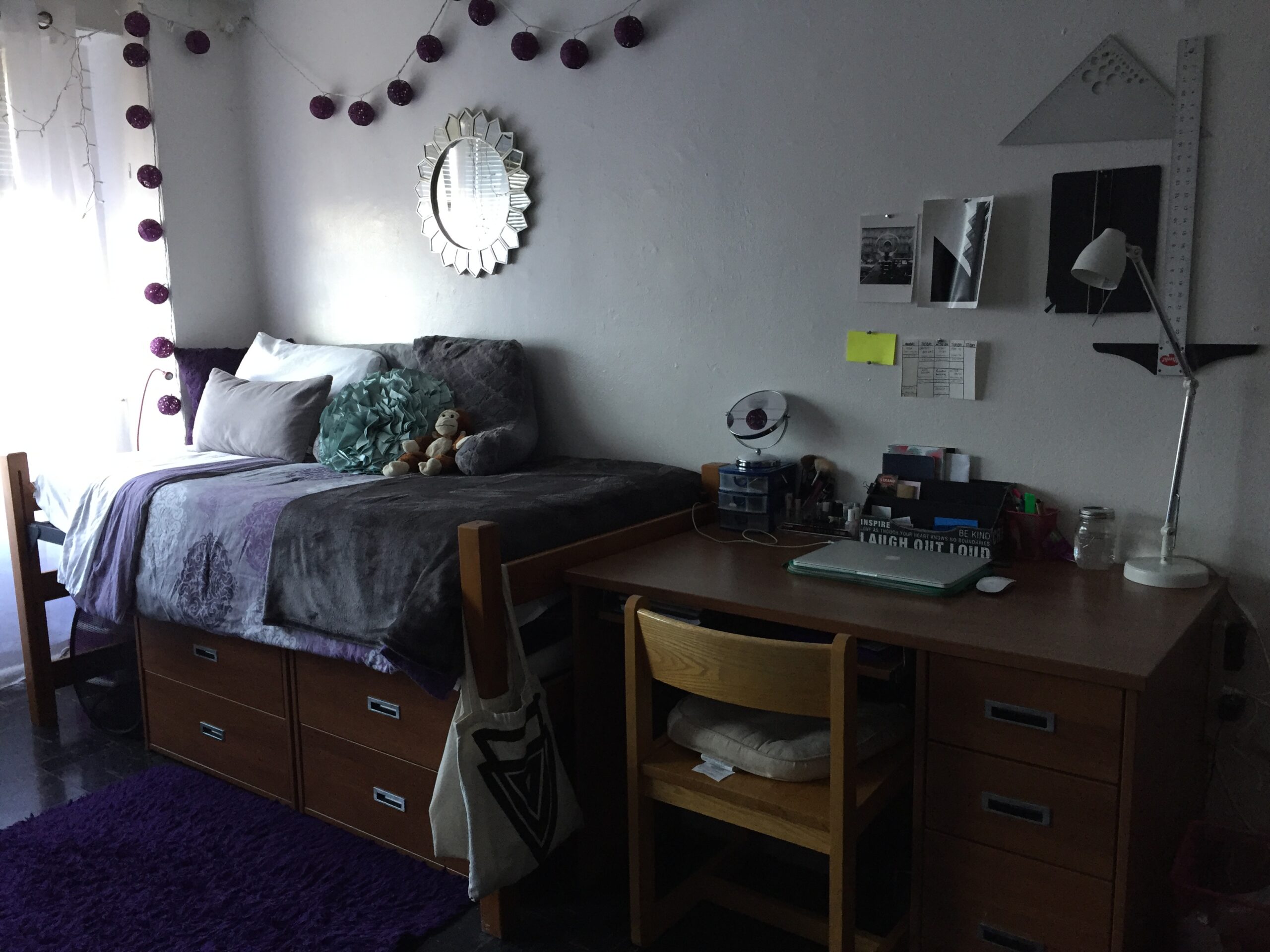Willoughby Residence Hall's double room.