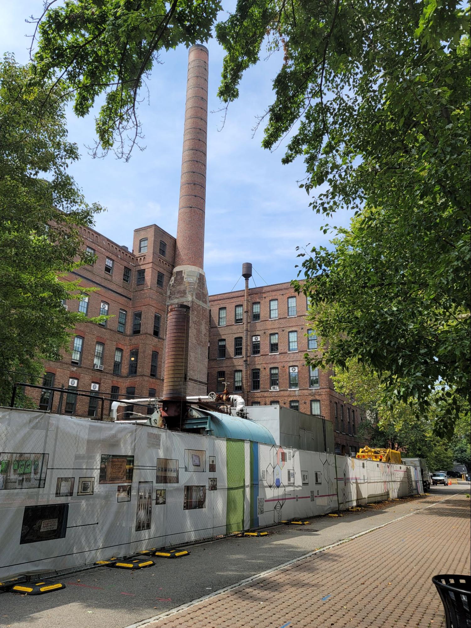 East hall boiler, on pratt campus