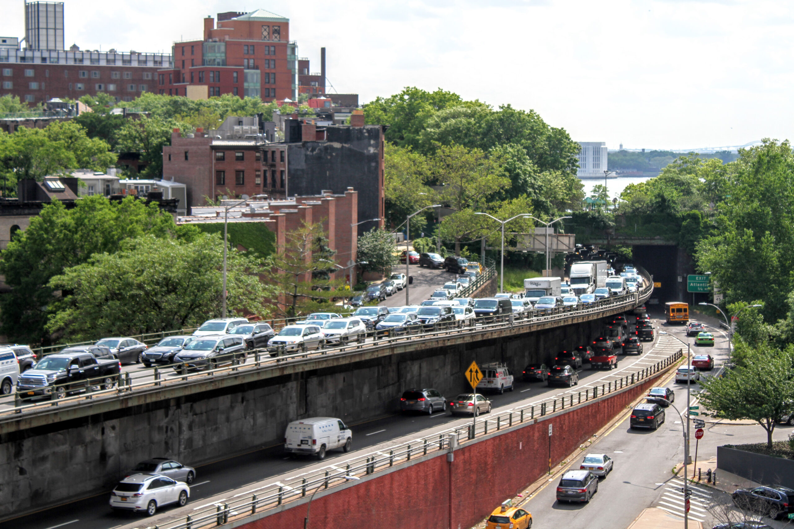 photo to brooklyn-queens expressway, from dumbo