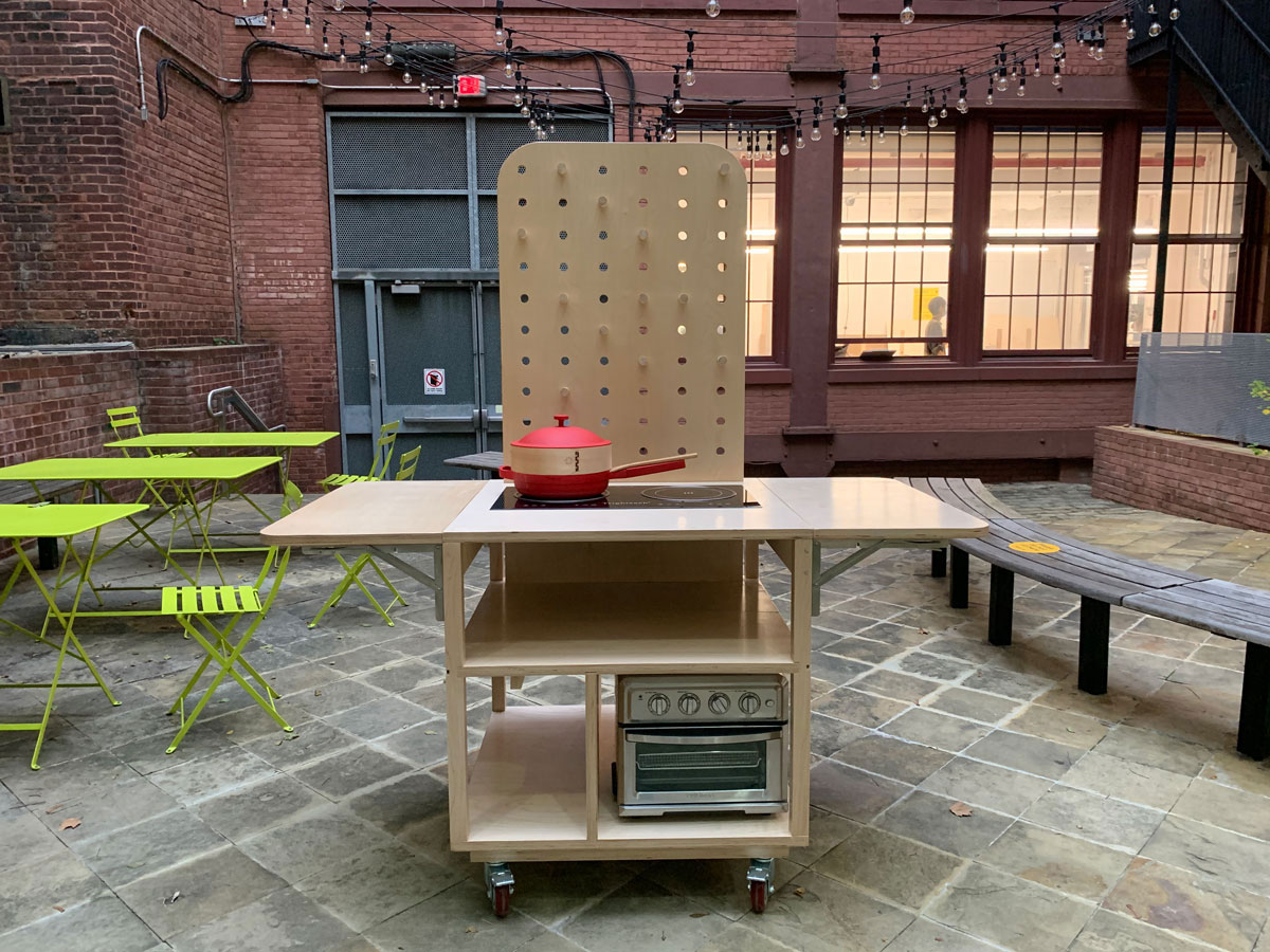 The Pratt Social Practice Kitchen (courtesy Amanda Huynh)