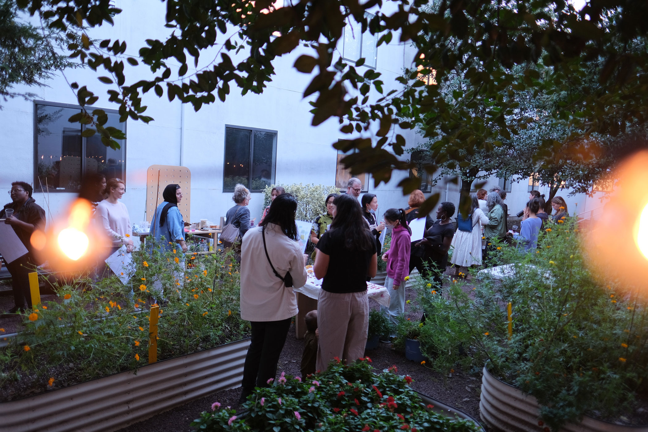 The Harvest Salon held this fall in the Pratt Dye Garden (courtesy Amanda Huynh)