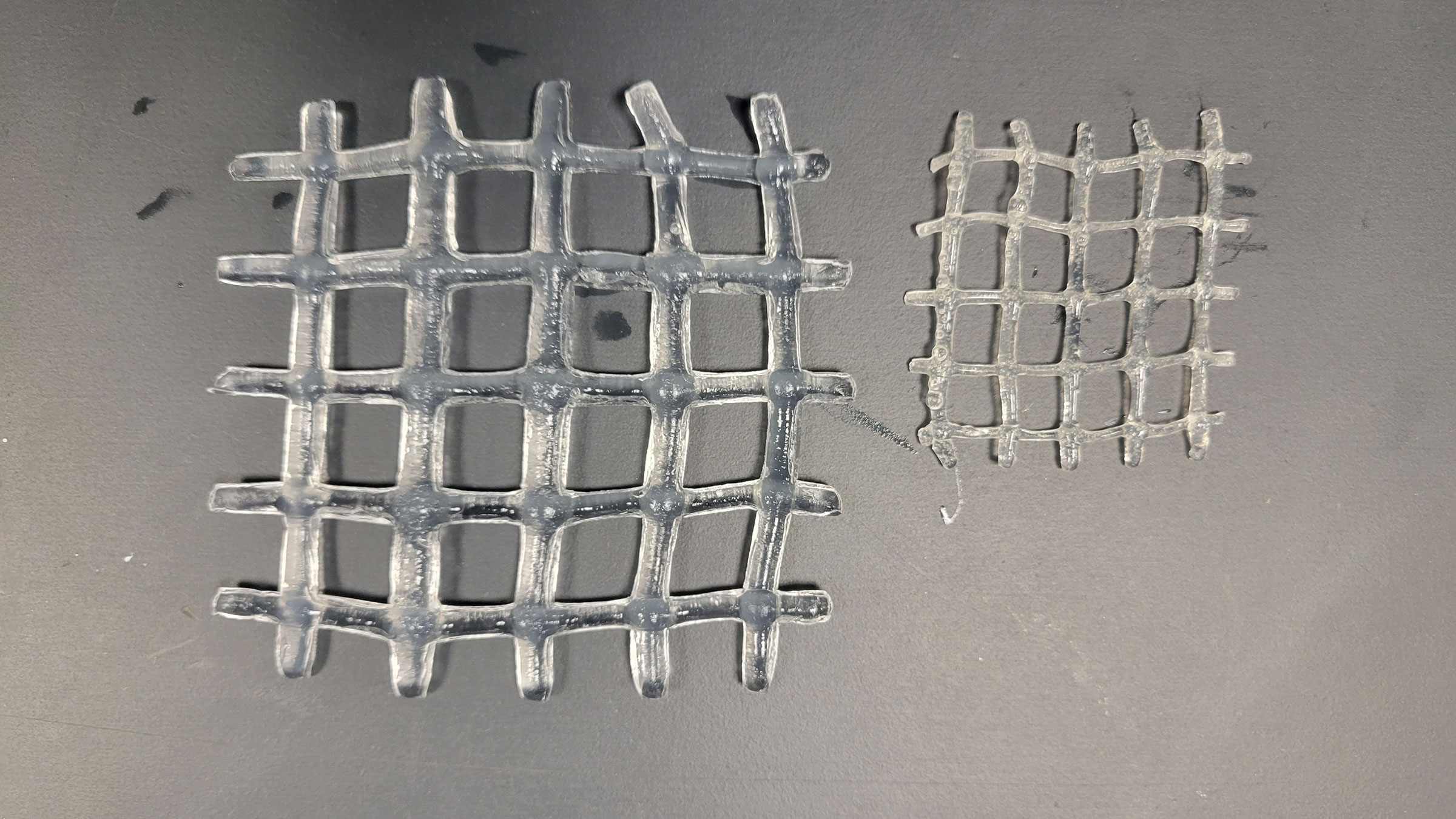 A demonstration of the hydrogel material used in the “Aqua Sacs for Sustainable Agriculture in a Changing Climate” project (courtesy Cindie Kehlet)