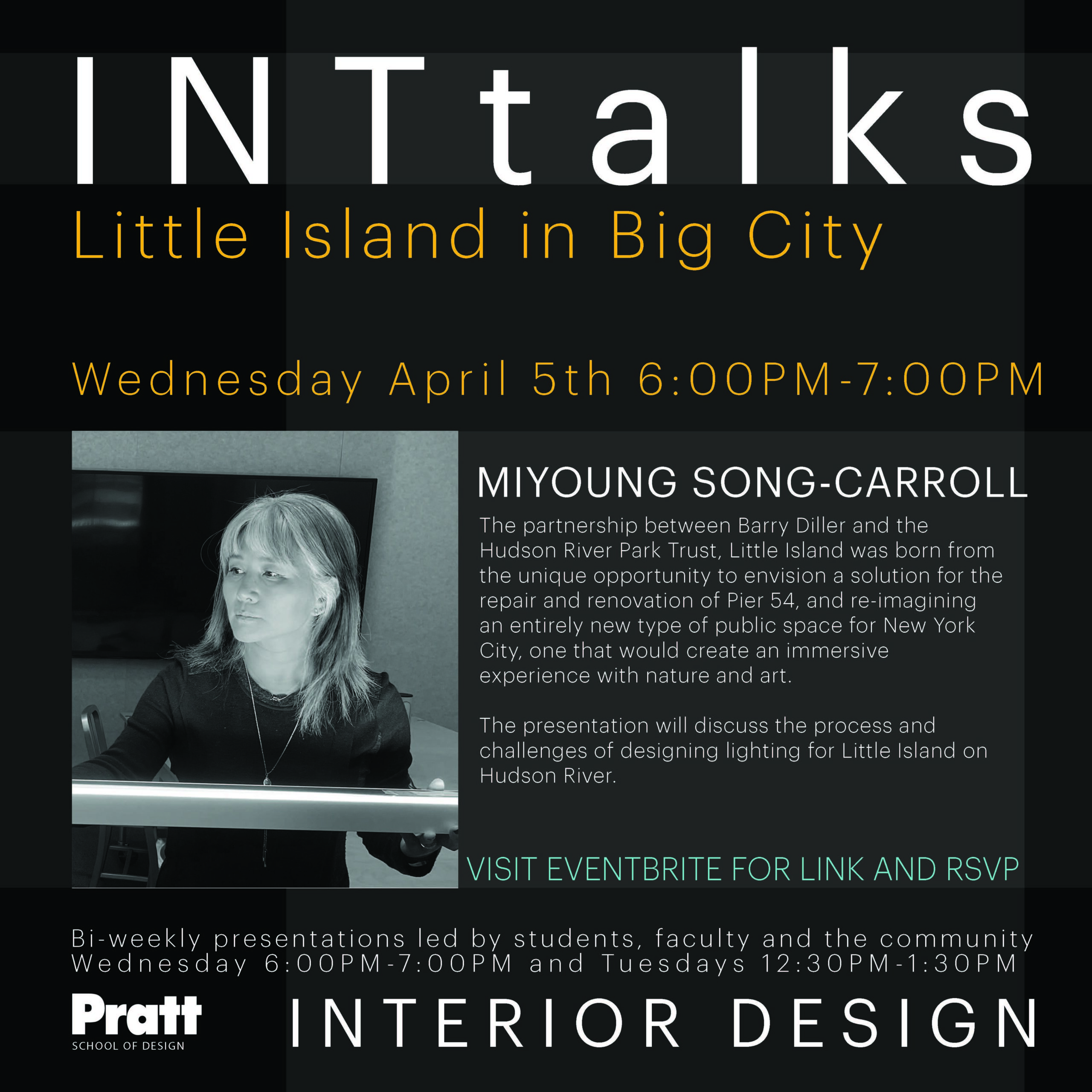 Poster for the INTalks event