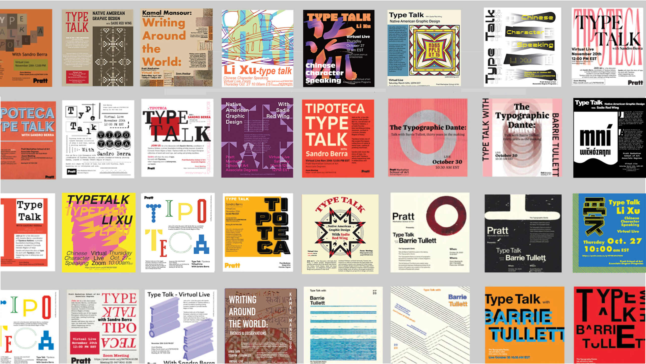 Type Talks Pratt Institute