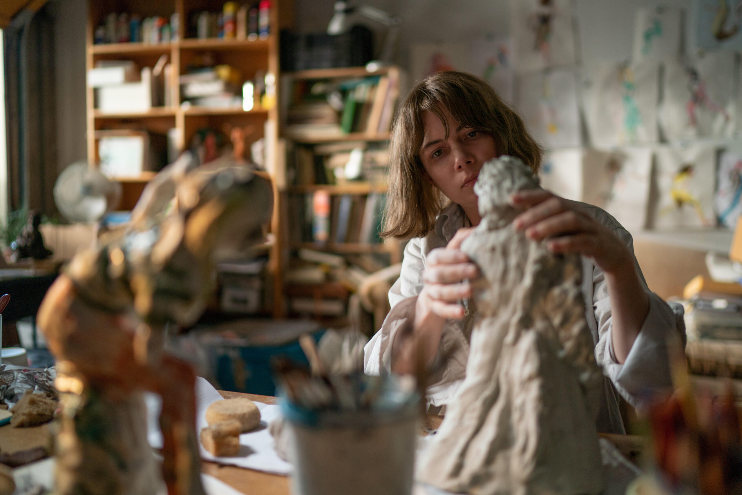 Michelle Williams in Kelly Reichardt’s "Showing Up”