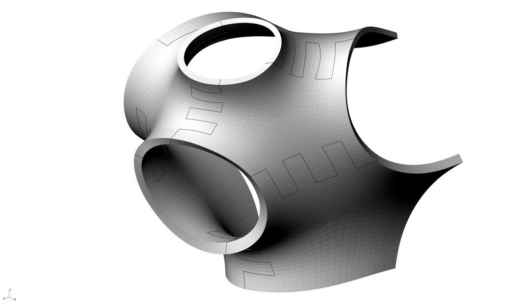 device, resembling armor, or a girdle