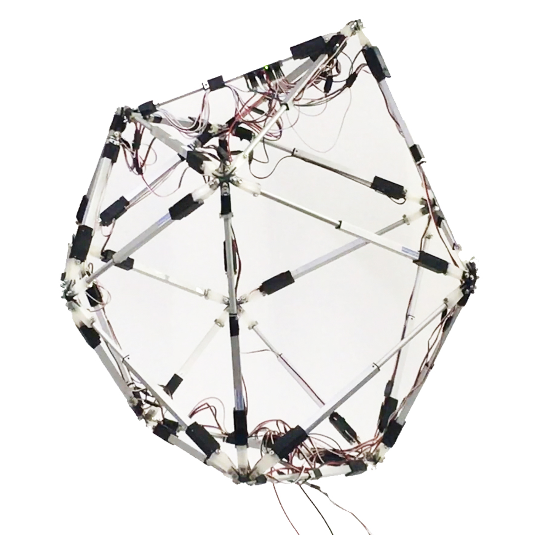 schematic of wireframe spherical object