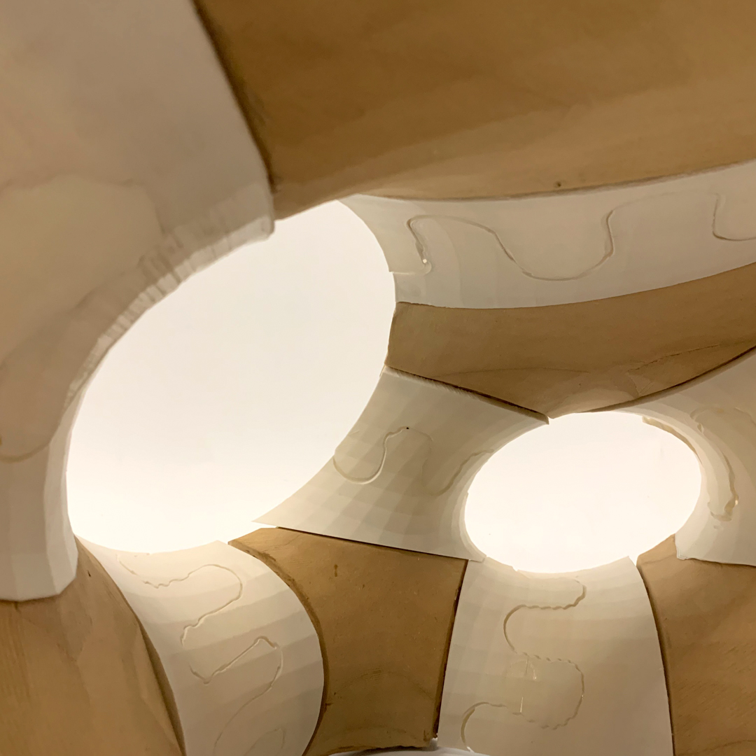 object, resembling armor, with interlocking parts