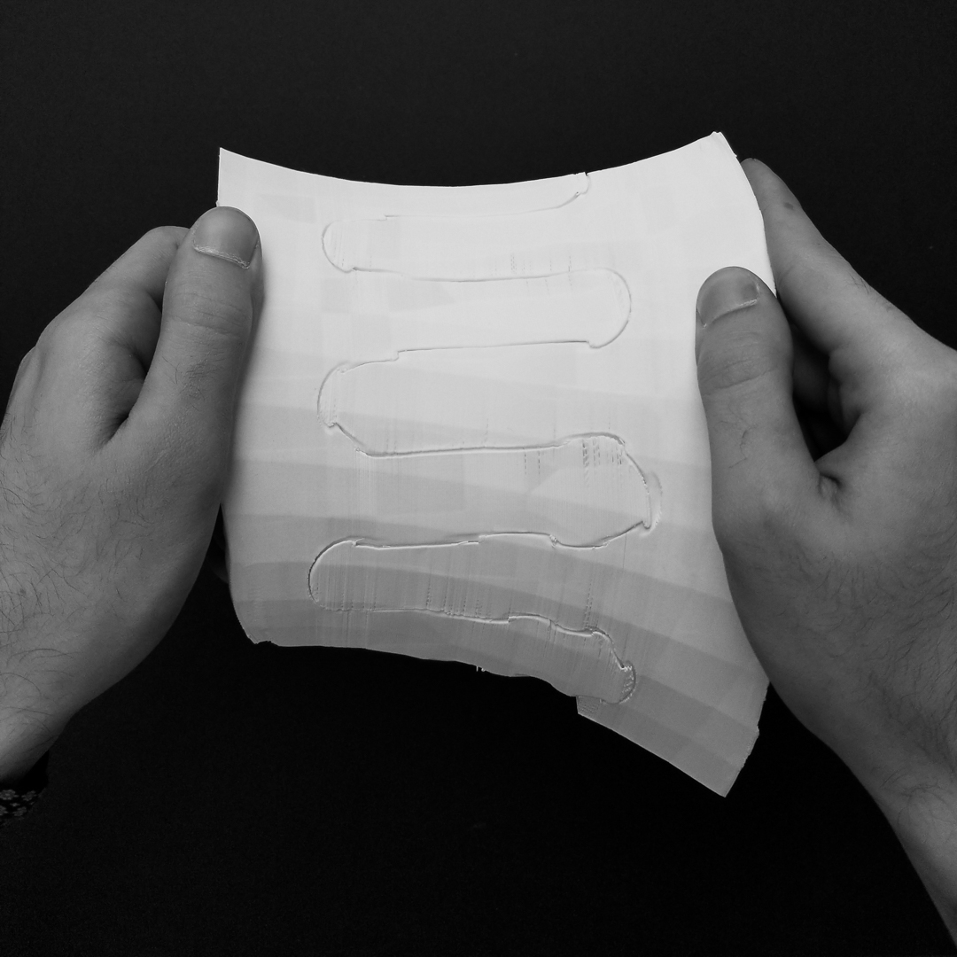 object, resembling armor, with interlocking parts