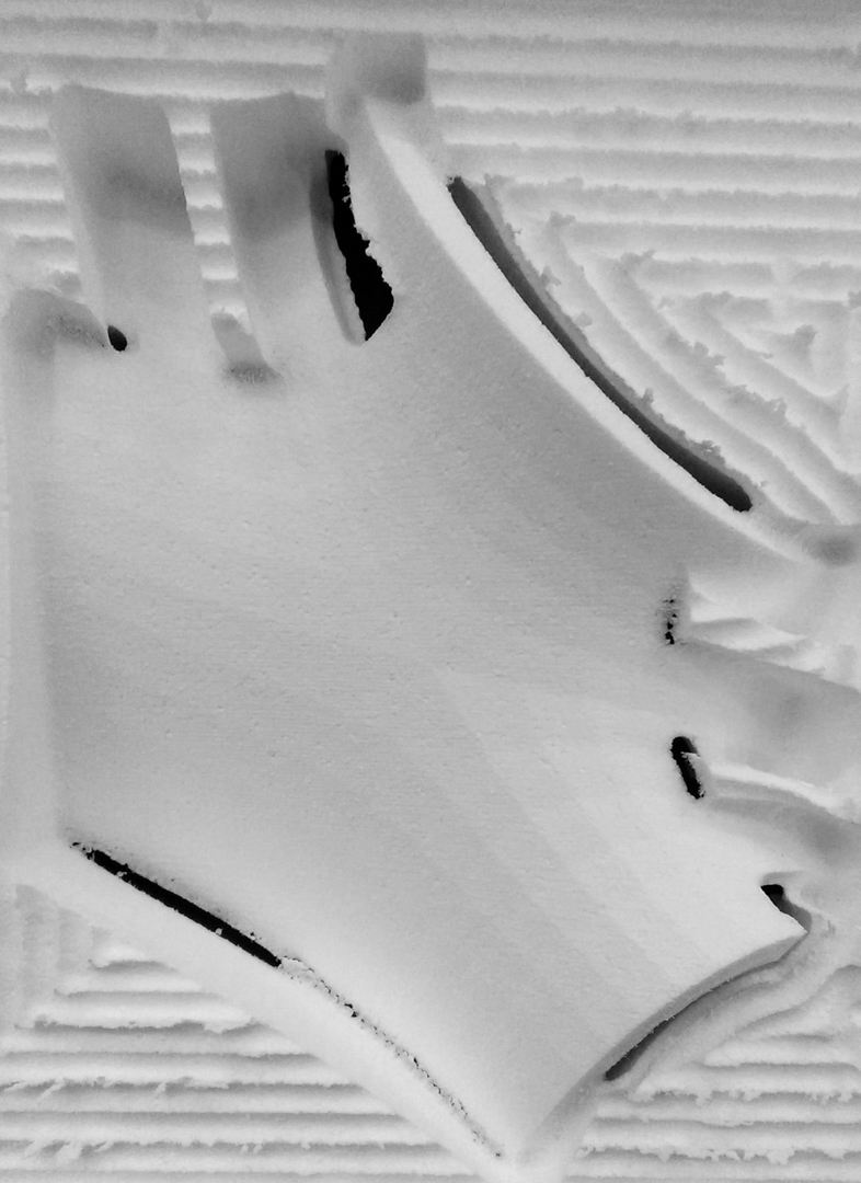 object, resembling armor, with interlocking parts