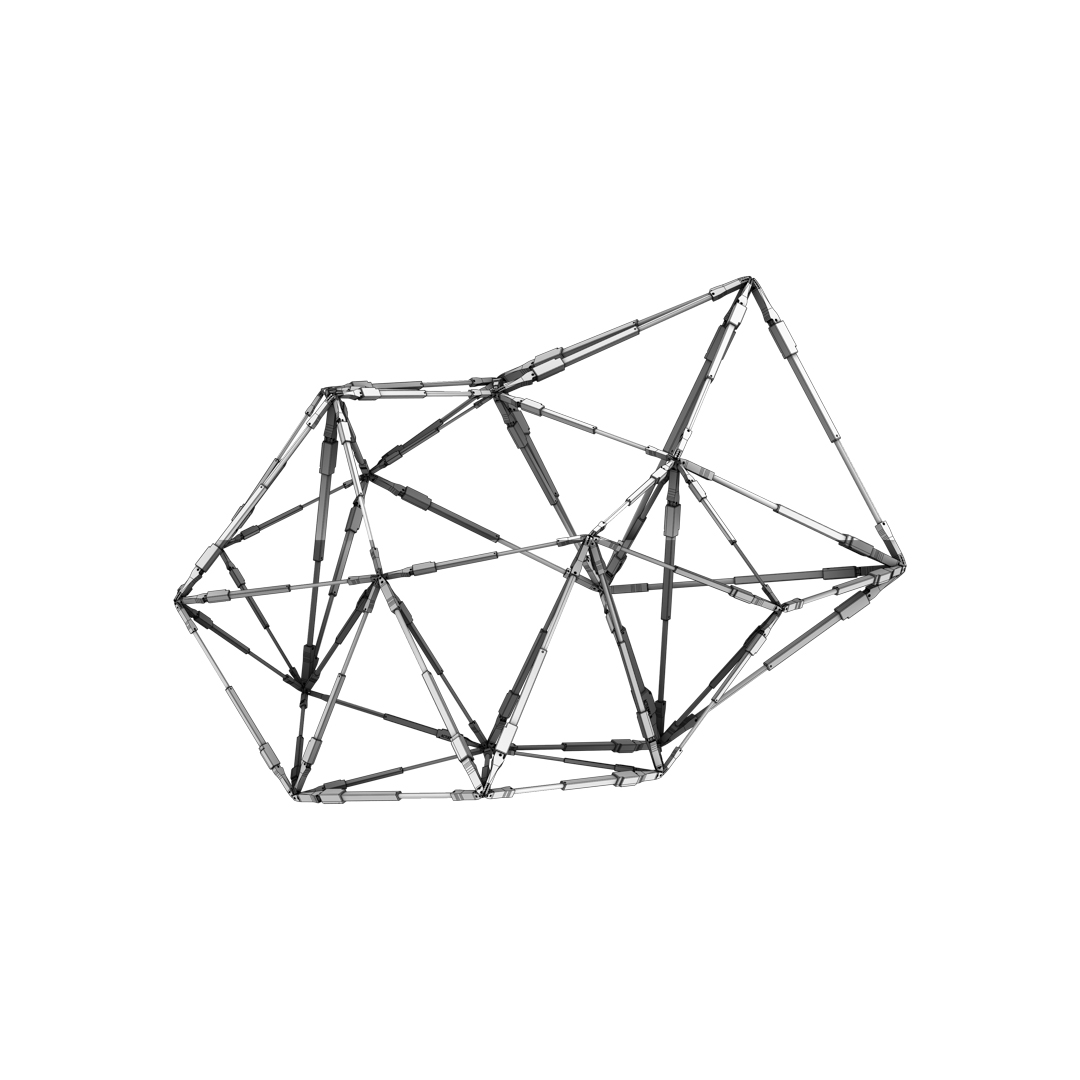 wireframe geometric structure