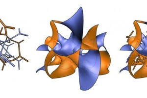 multicolors weaving structure, schematic