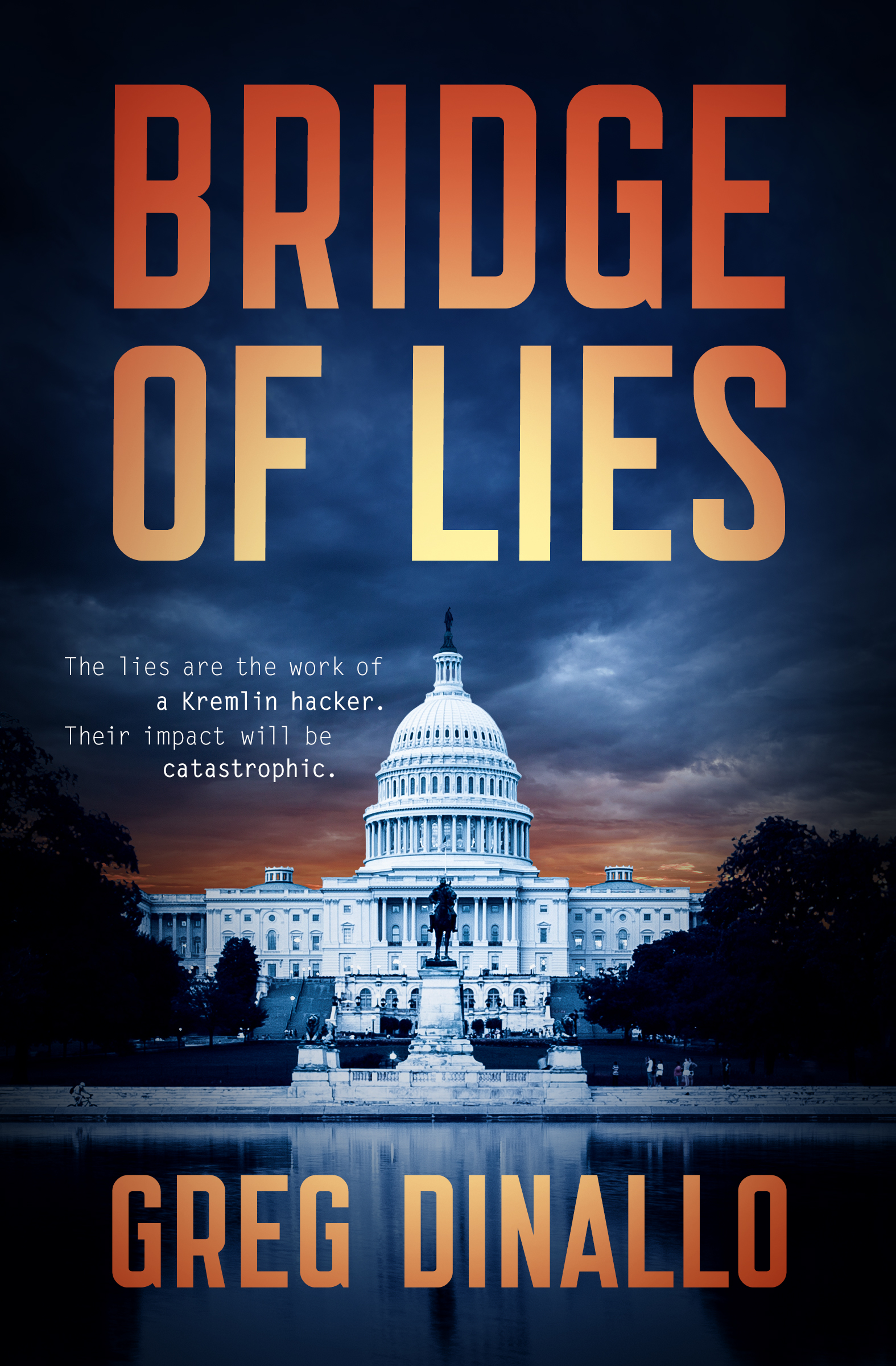 A book cover featuring a wide-shot of the US Capitol.