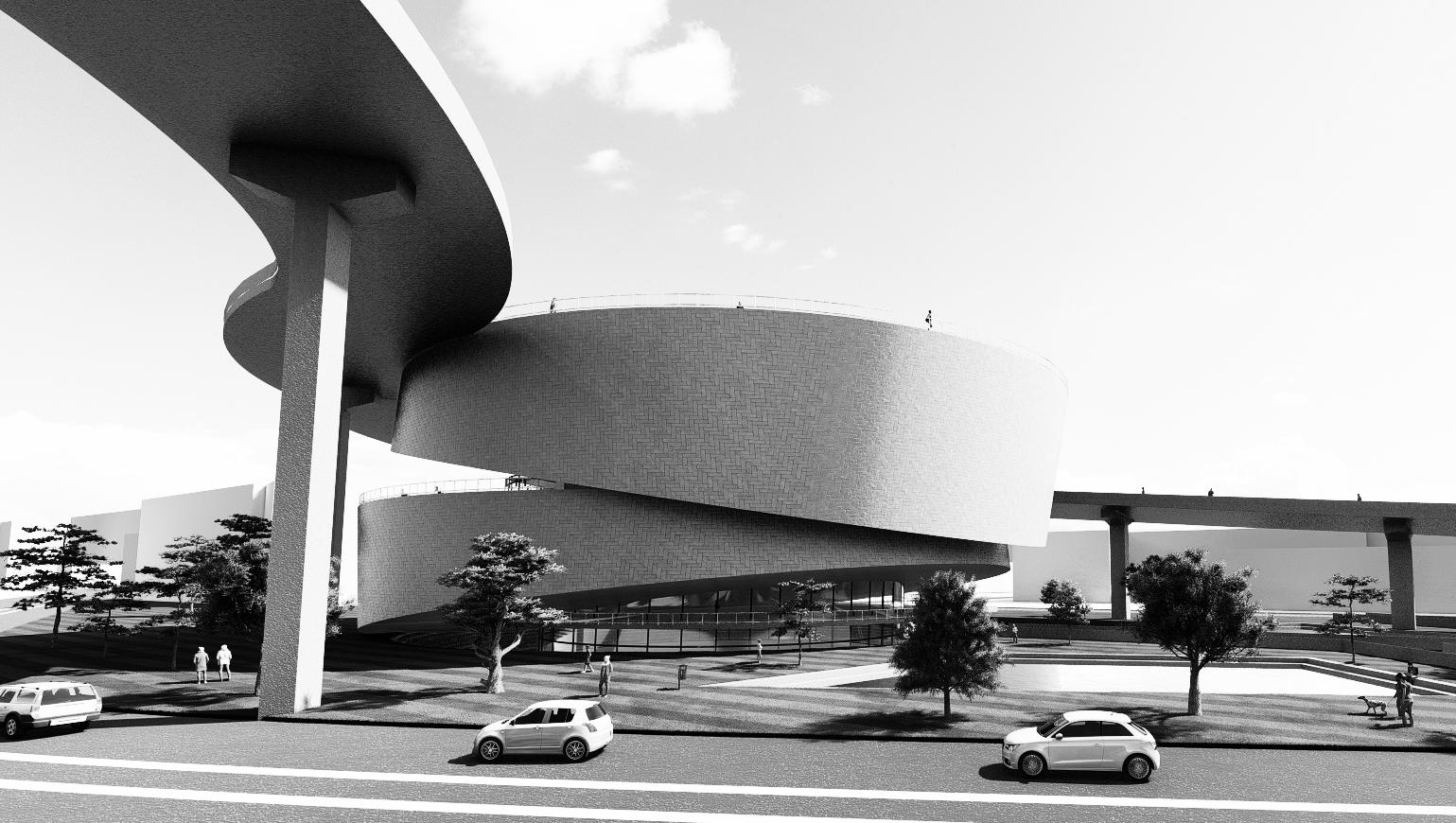 model that resembles the guggenheim