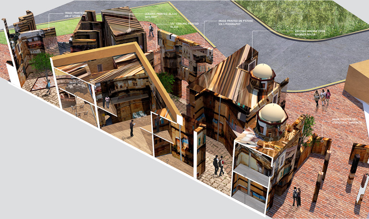 Aerial view of cityscape