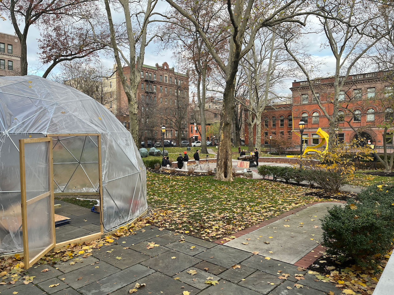 The Pratt Public Sphere on the Brooklyn campus (courtesy Mary Mattingly)