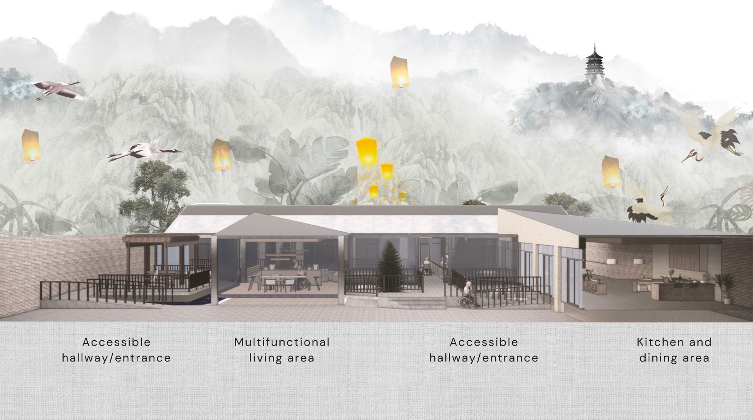 Old Village Activation Plan by Yanyu Yang, MFA Interior Design ’24