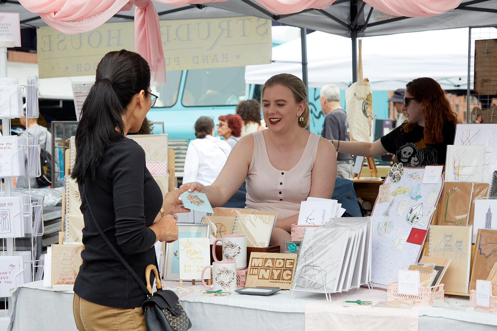 Emily Faye Design Co. at Hester Street Fair (photo by Constance Faulk)