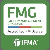 Facility Management Graduate badge, with IFMA logo