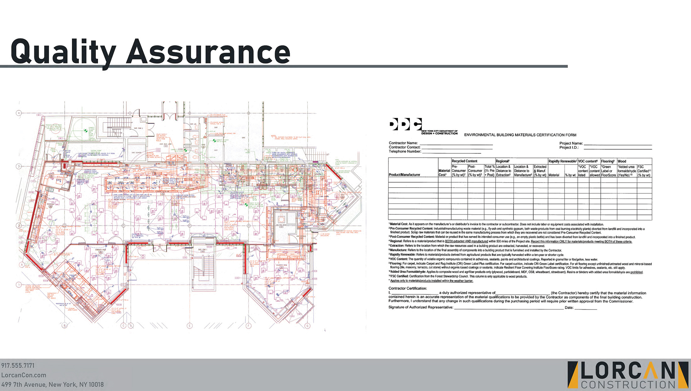 A second slide showing more about the projects 