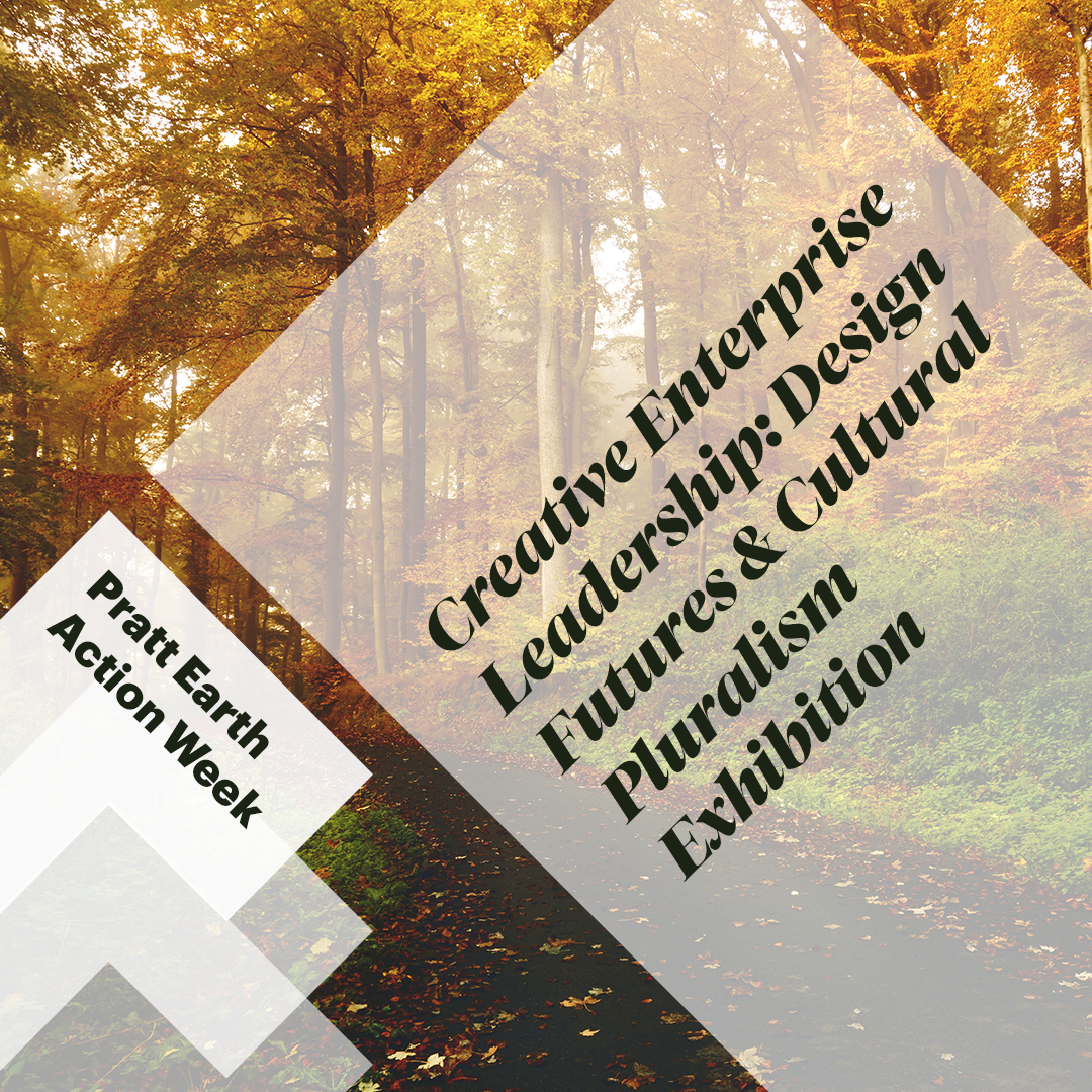 Poster of the event, with fall trees as the backdrop.