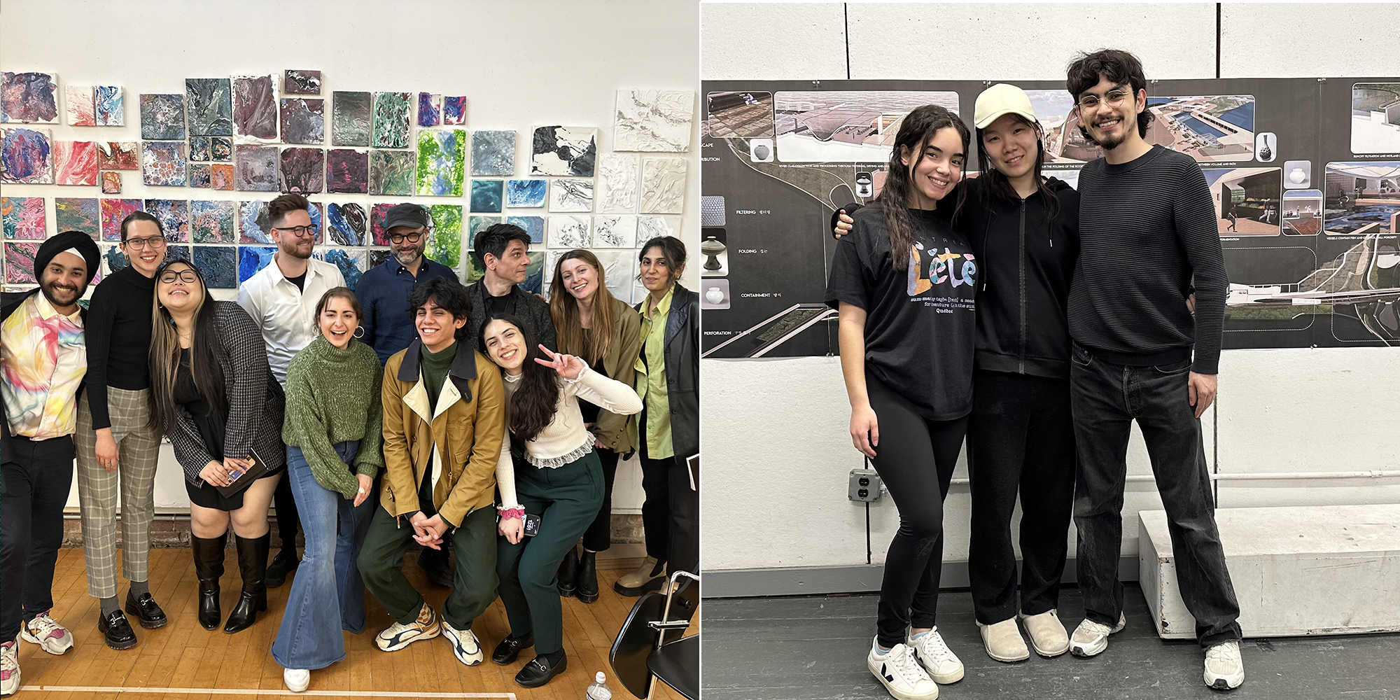 Graduate students in Jonas Coersmeier's