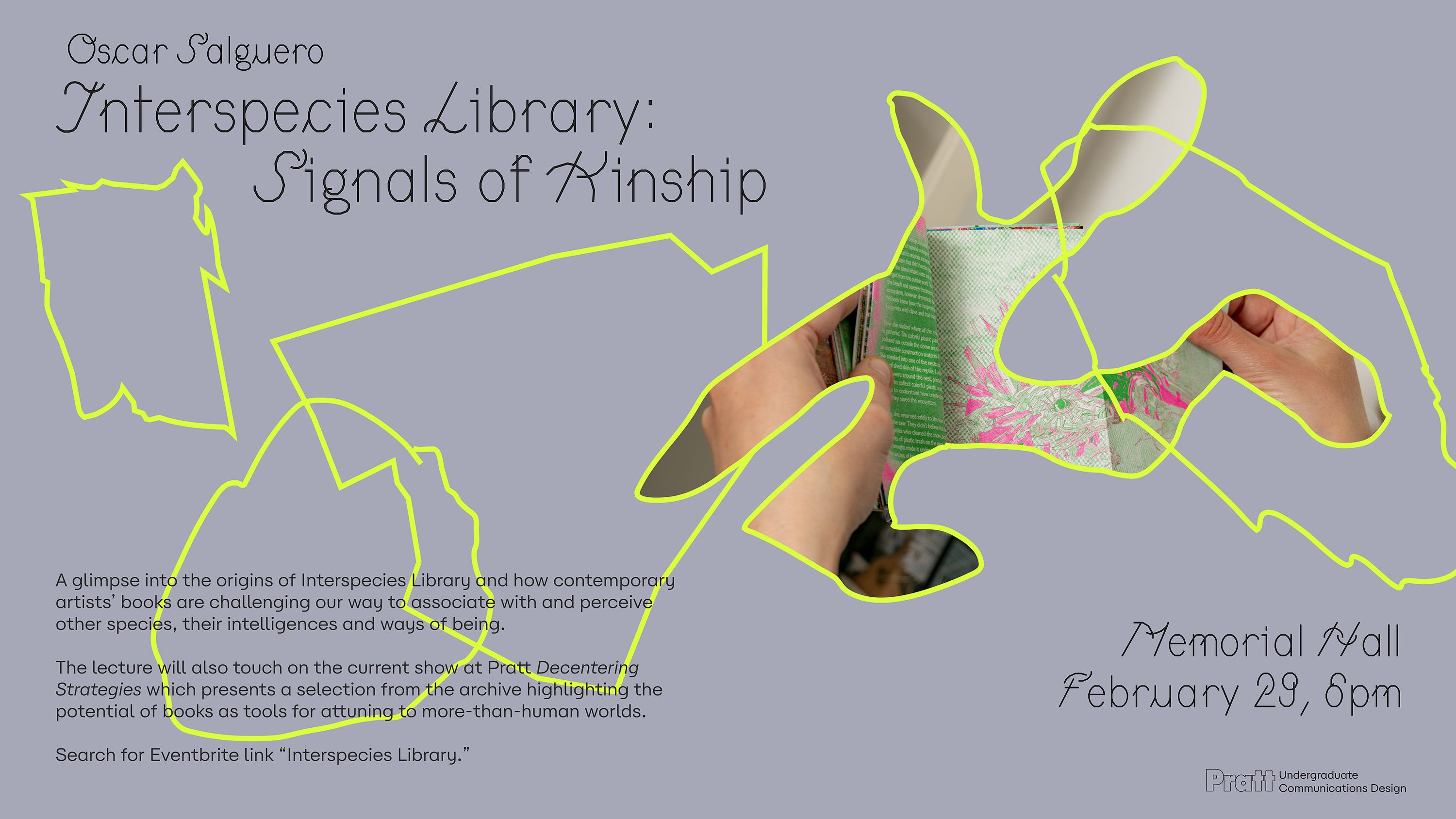 Event poster titled
