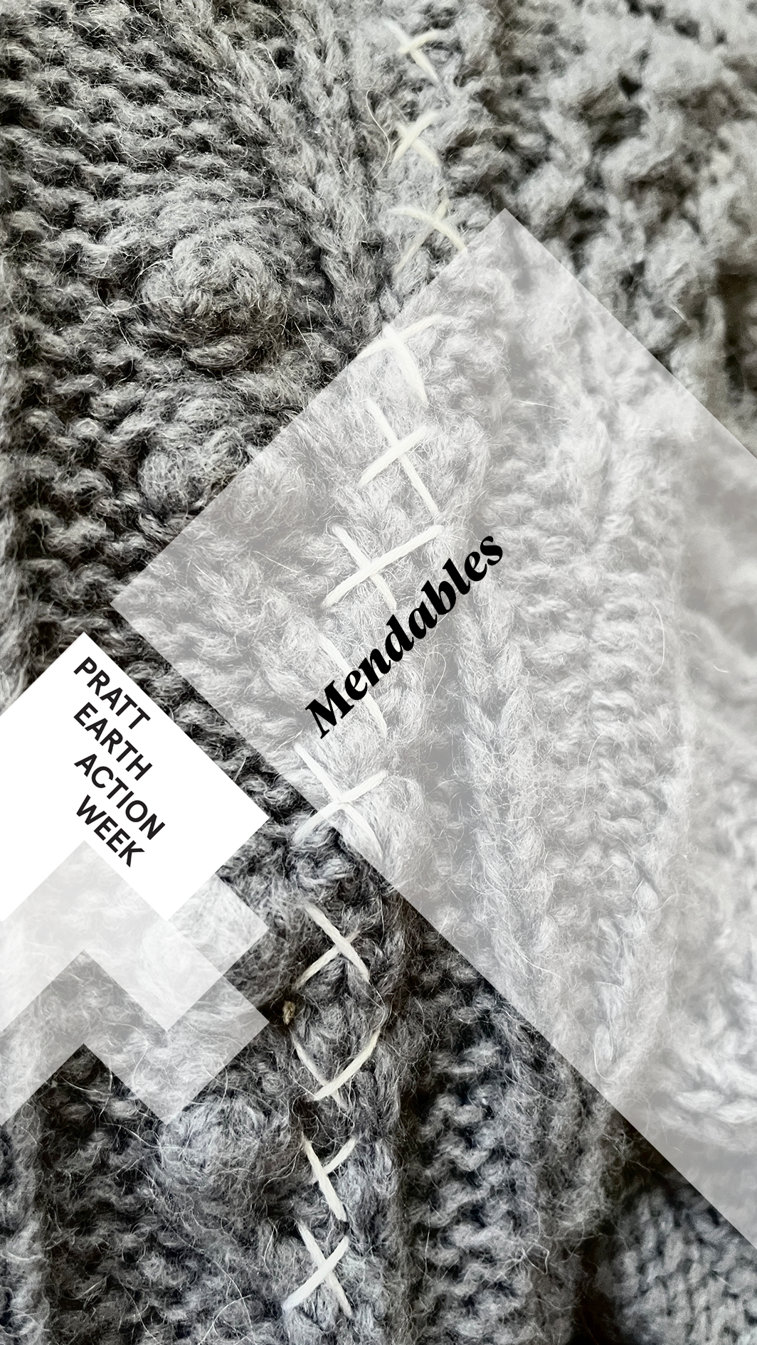 Image of a knit fabric, with the title