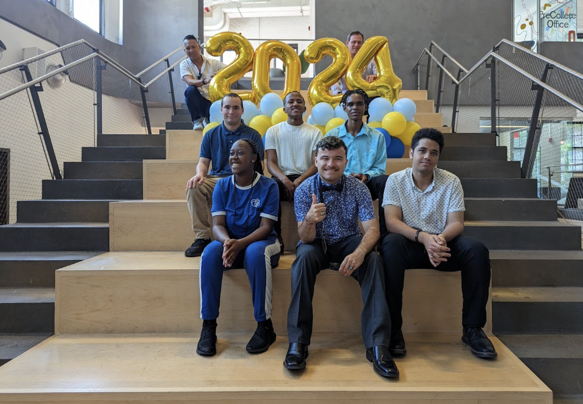 The 2024 class of Project SEARCH interns at Pratt Institute