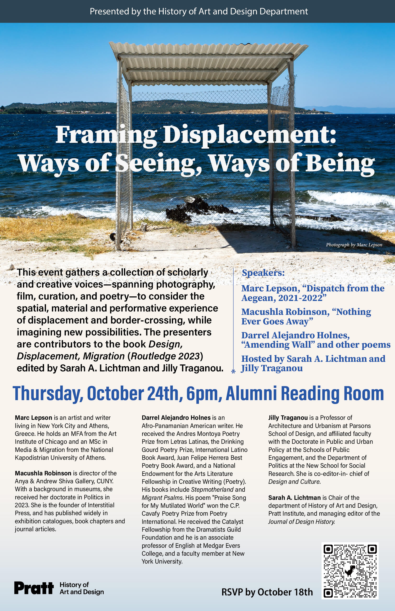This flyer promotes an event titled