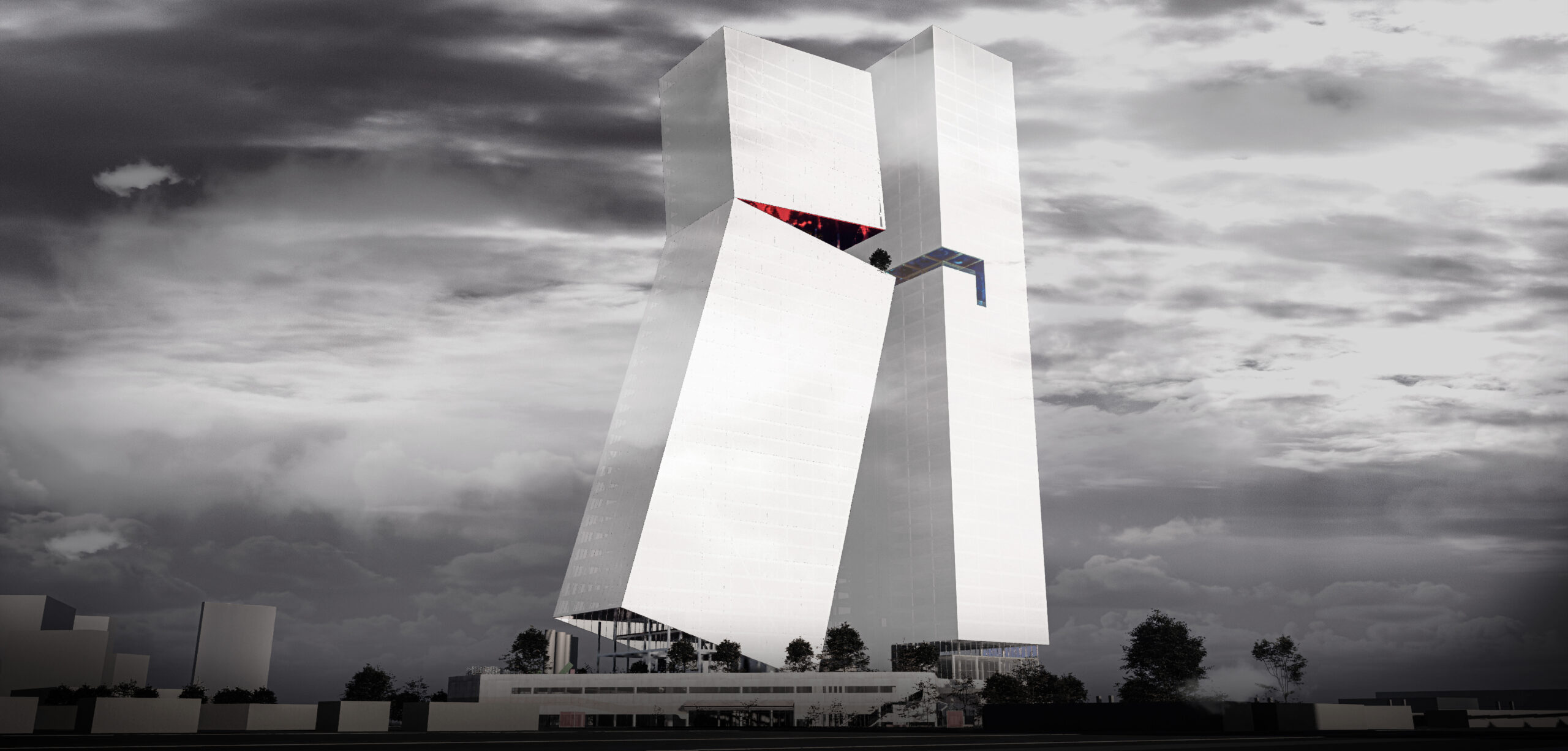 Architectural rendering of