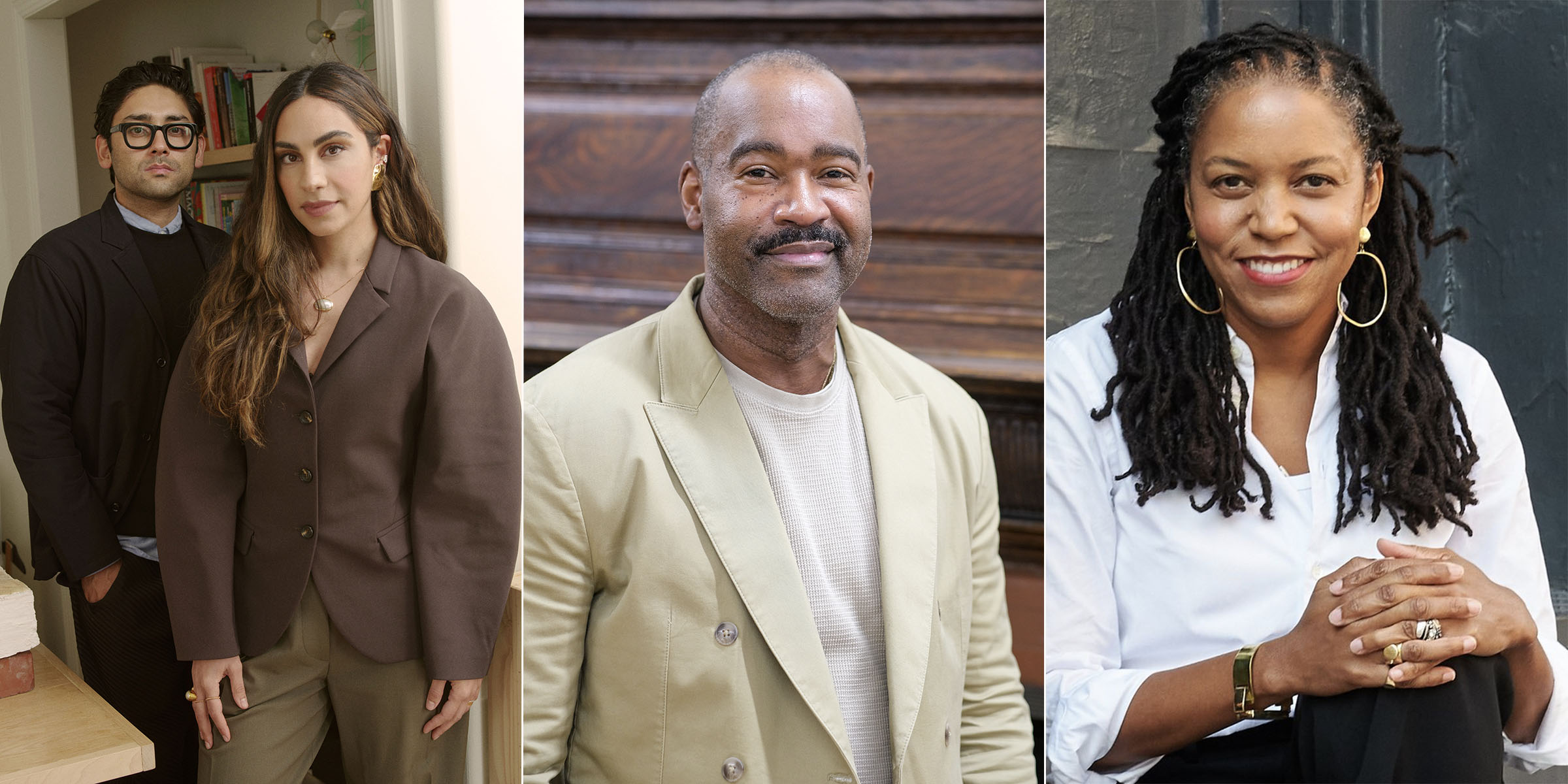 Four different professional headshots