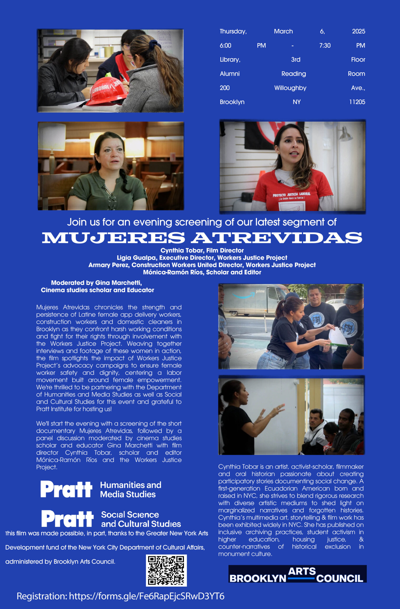 Event poster titled