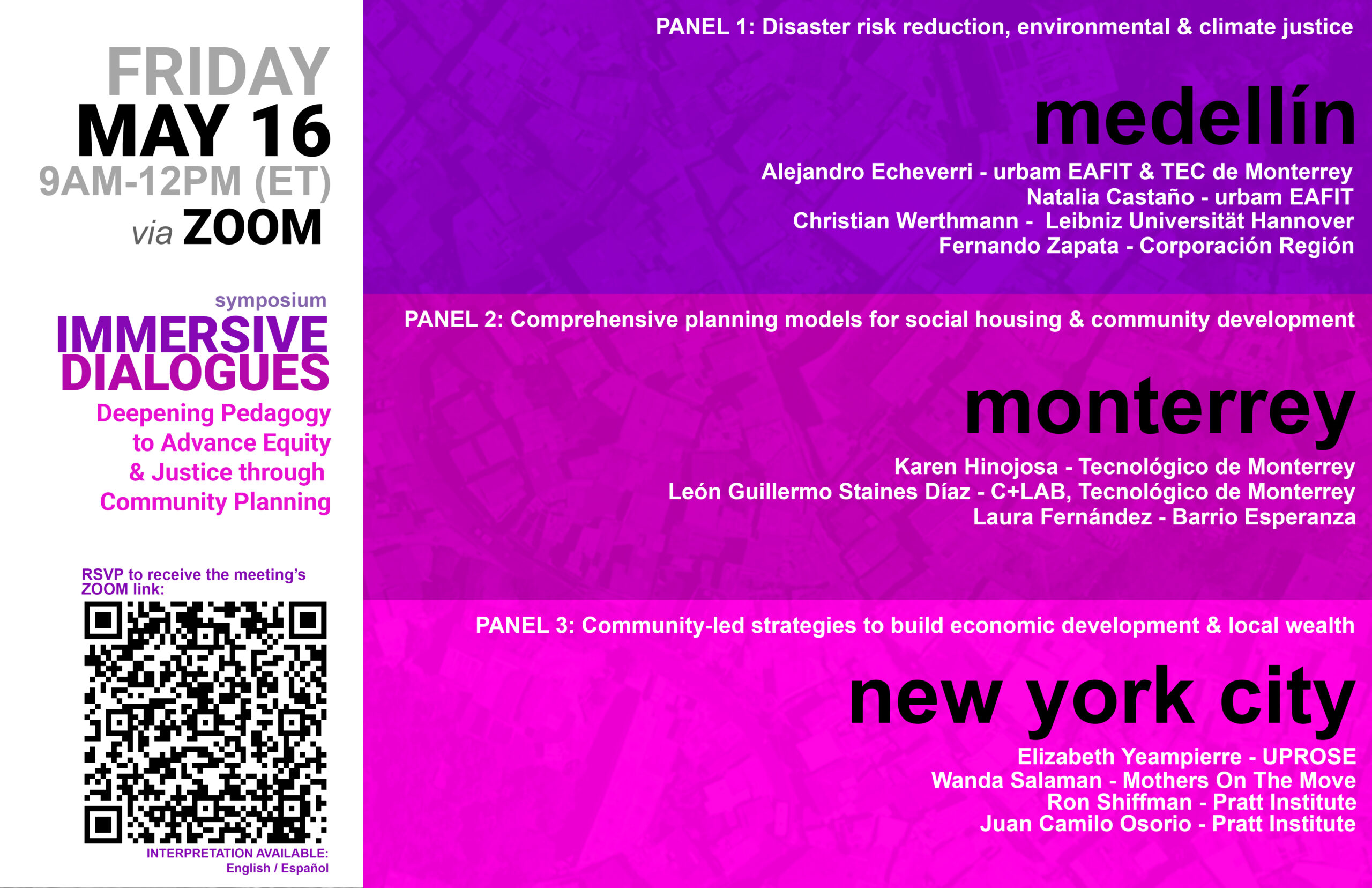 Event poster titled
