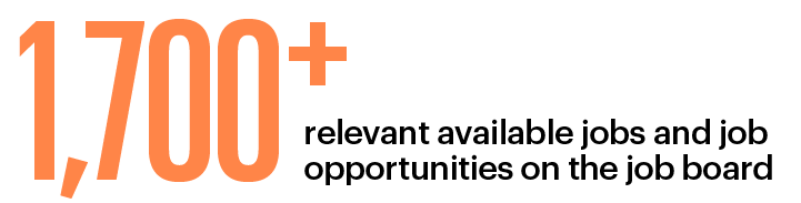 1700+ relevant available jobs and job opportunities on the job board