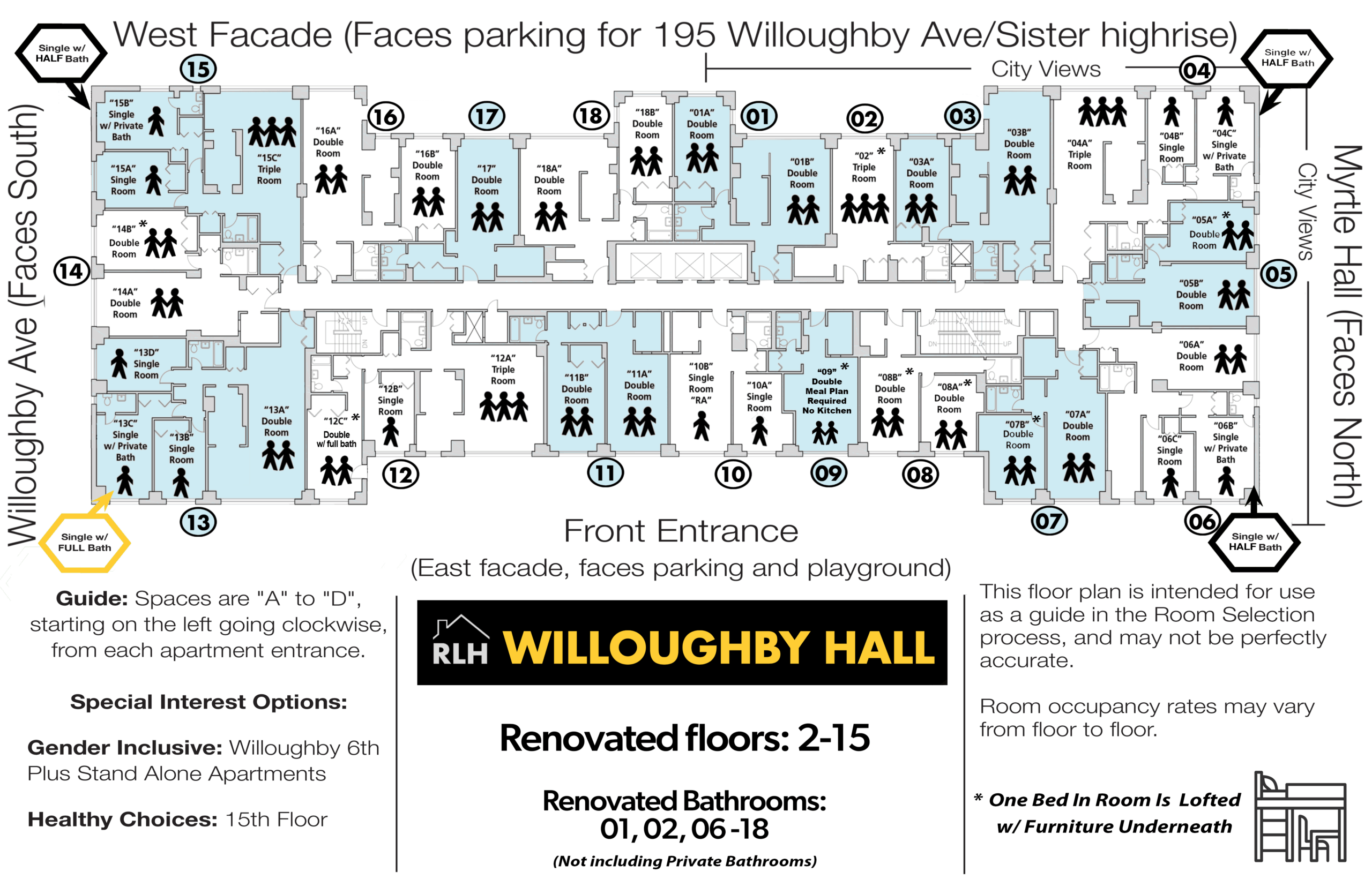 WRH Plan 25-26 Updated With Lofts