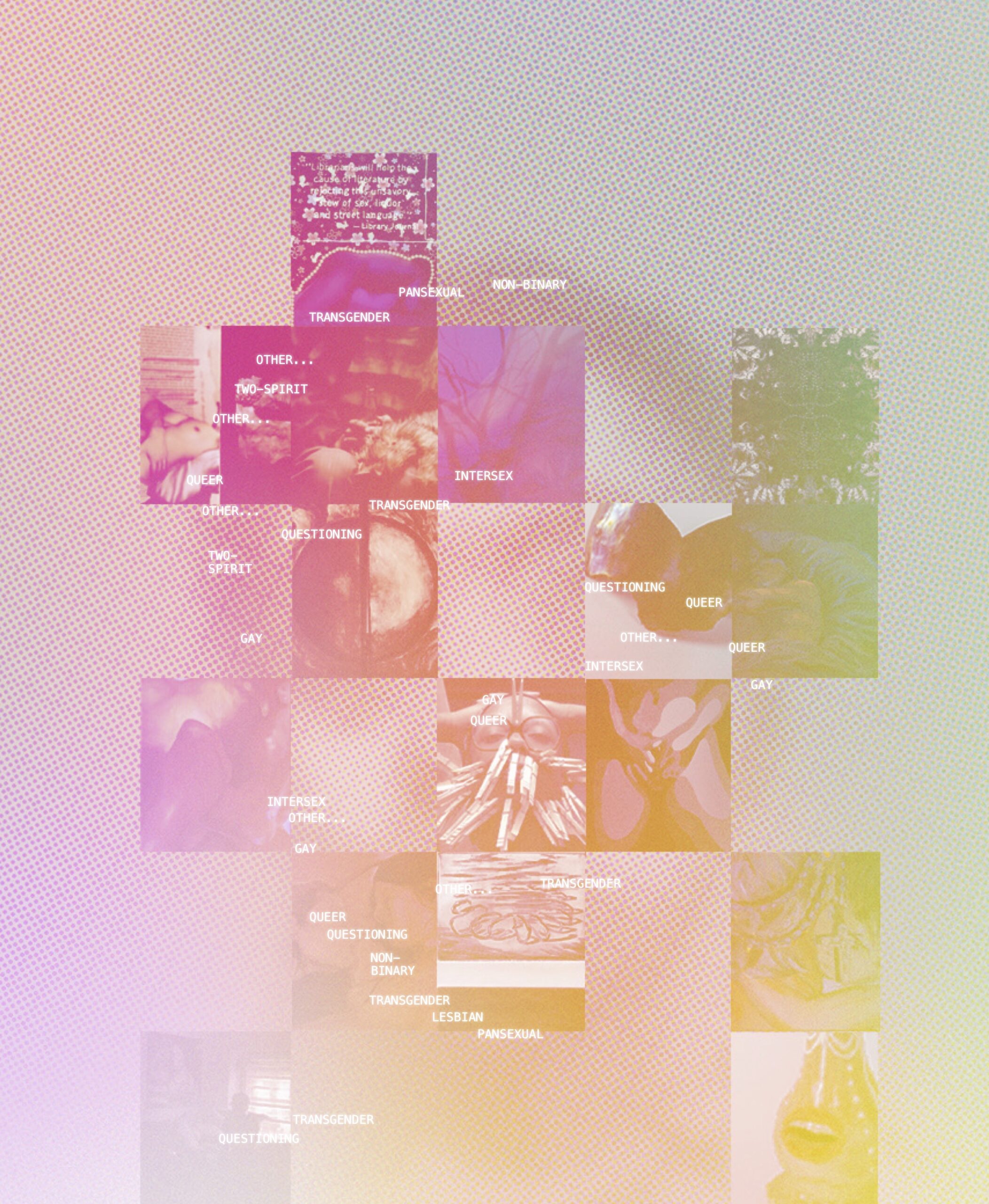 A stylized poster titled
